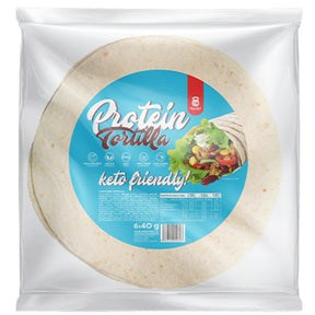 Protein Tortilla | Low-Carb High-Protein ~ Keto Friendly Wraps - 6 x 40 ( 240 ) grams - Nutra Best Europe