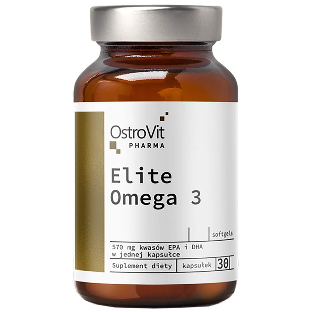 Elite Omega 3 1000 mg + βιταμίνη Ε 30 κάψουλες πηκτής