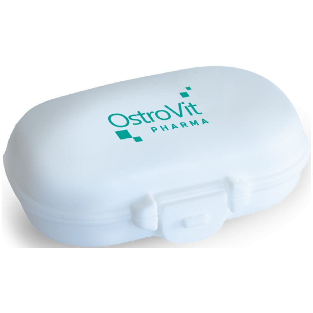 <tc>OstroVit</tc> Χαπιοθήκη/Κουτί για κάψουλες/Λευκό