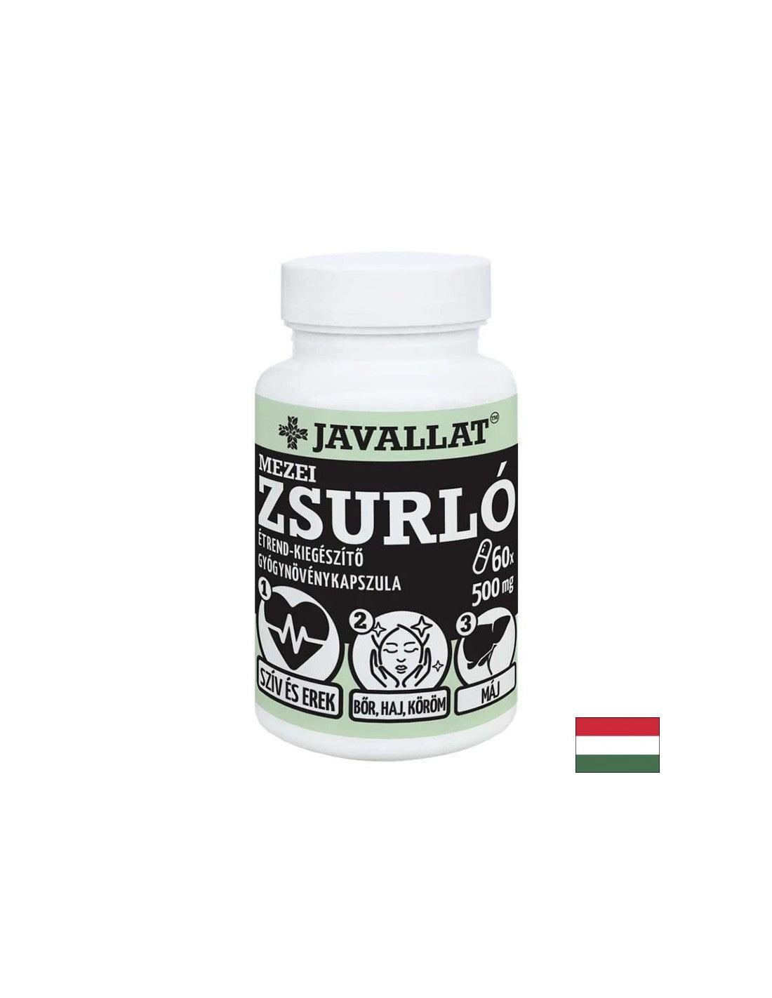 Μαλλιά, δέρμα και νύχια - Χαλάζ, 500 mg x 60 κάψουλες