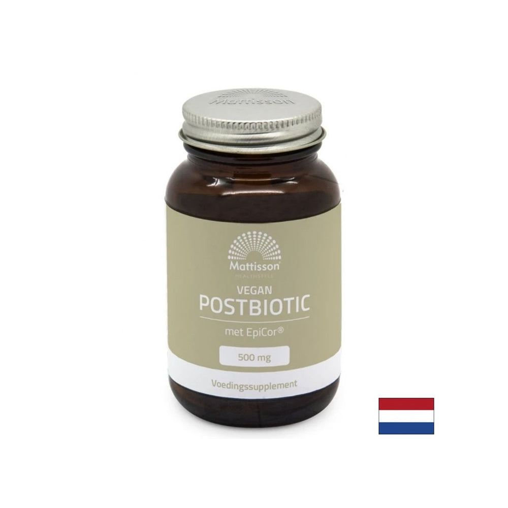 Postbiotic (Vegan) - εντερική άνεση και ανοσολογική υποστήριξη, 500 mg x 60 κάψουλες