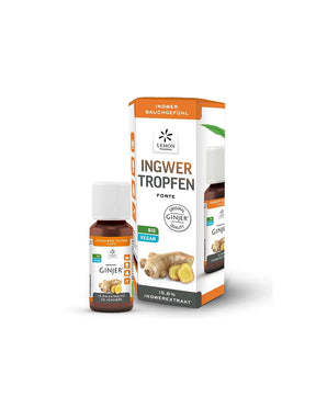 For stomach discomfort - Ginger Forte, drops 20 ml Lemon Pharma - Nutra Best Europe