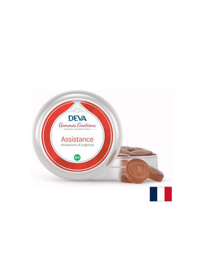 For stress and fear - Chewing herbal candies "First Aid" according to the method of Dr. Bach, 45 g - Nutra Best Europe