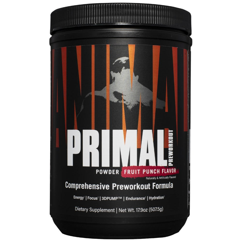 Animal Primal Preforkout | Περιεκτική φόρμουλα προ -επεξεργασίας - 507 γραμμάρια