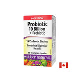 Probiotic 10 δισεκατομμύρια ενεργά προβιοτικά, 15 Formula Strain + Prebiotics, 90 κάψουλες
