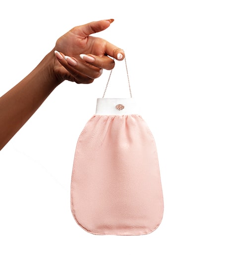 Premium Exfoliating MITT 100% Μεταξάρι υψηλής ποιότητας