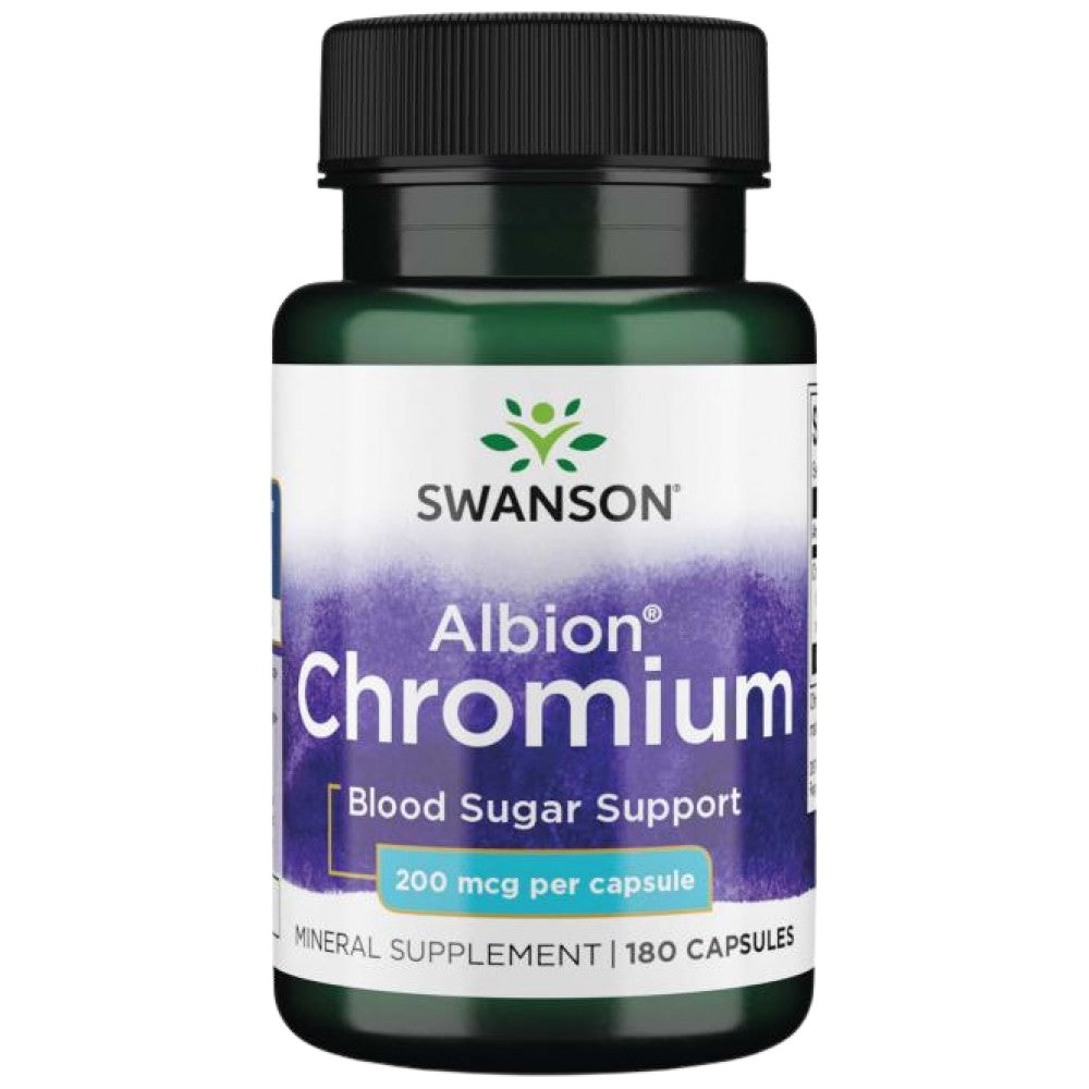 Albion Chelated Chromium 200 MCG 180 κάψουλες