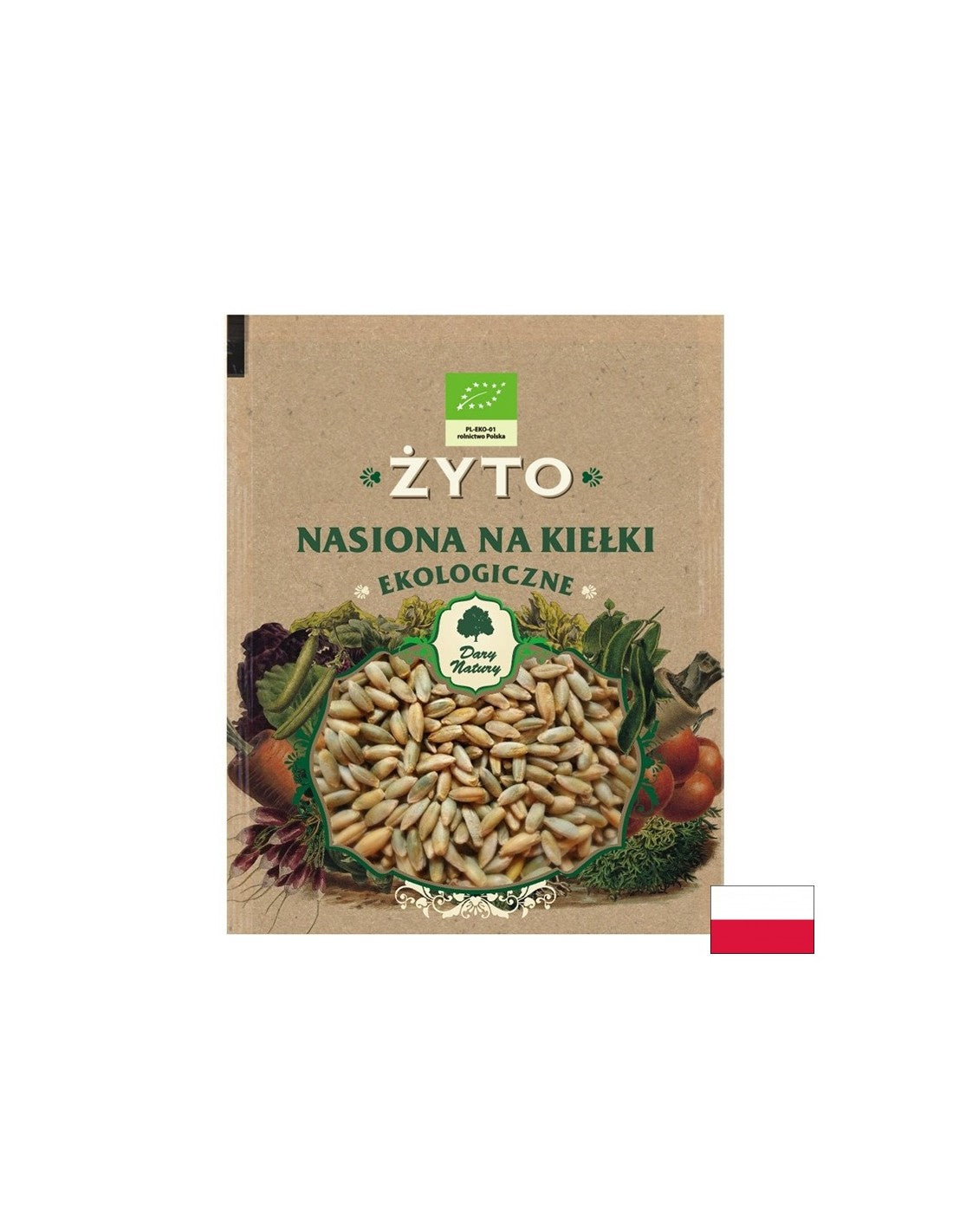 Σίκαλη (βλαστημένοι σπόροι), 50 γρ. <tc>Dary Natury</tc>