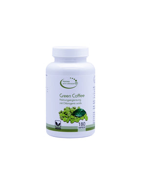 Weight reduction - Green coffee, 180 tablets - Nutra Best Europe