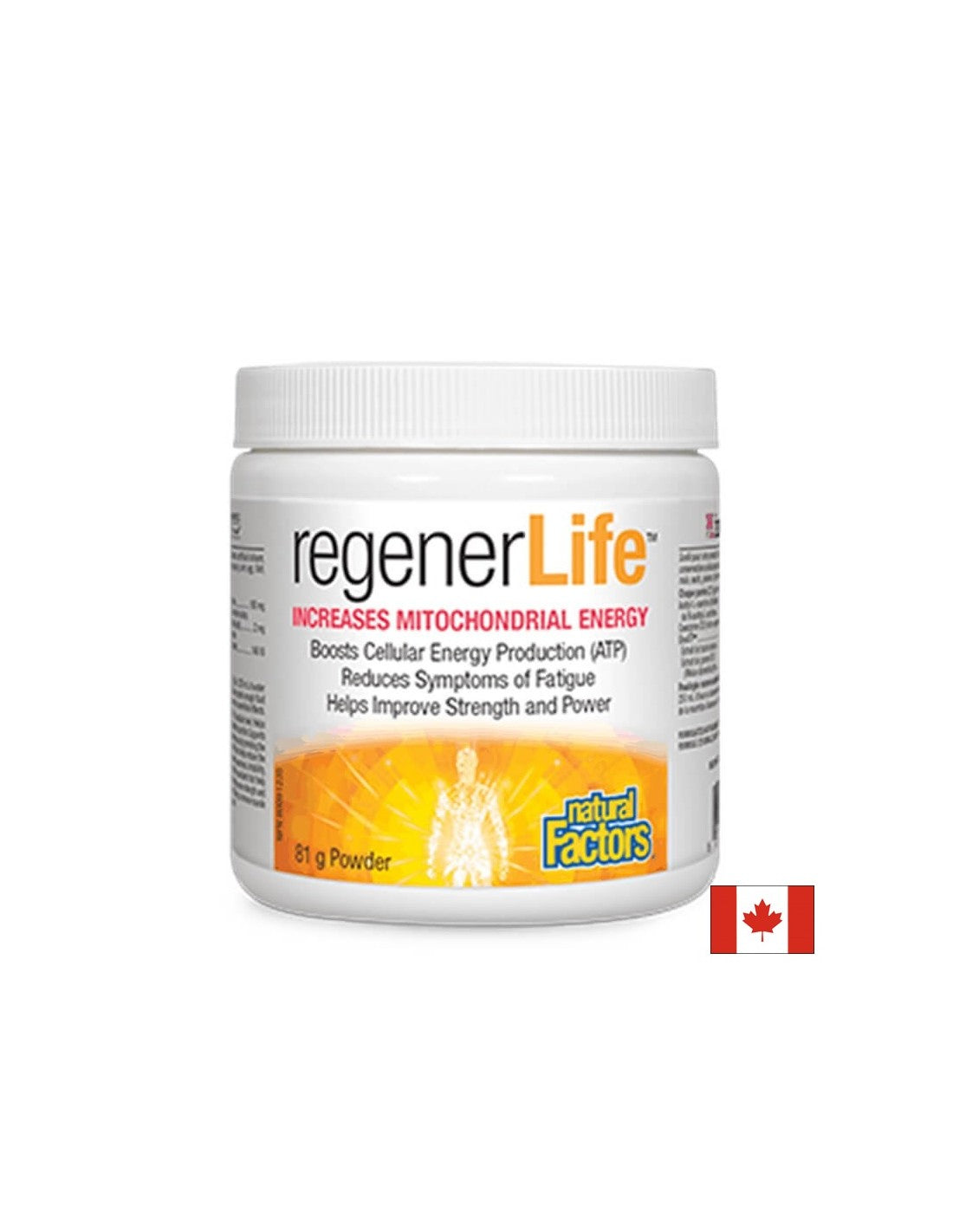 Το Regener Life ™ αυξάνει τη σκόνη της μιτοχονδριακής ενέργειας - 81 γραμμάρια