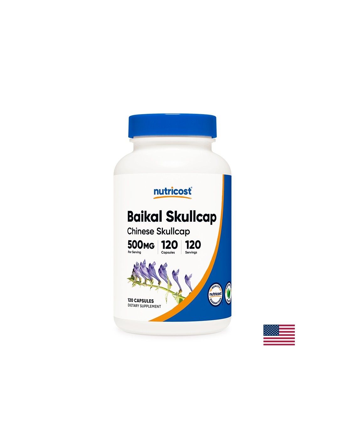 Χαλάρωση και ενέργεια - Slemnik Baikal, 500 mg x 120 κάψουλες <tc>Nutricost</tc>
