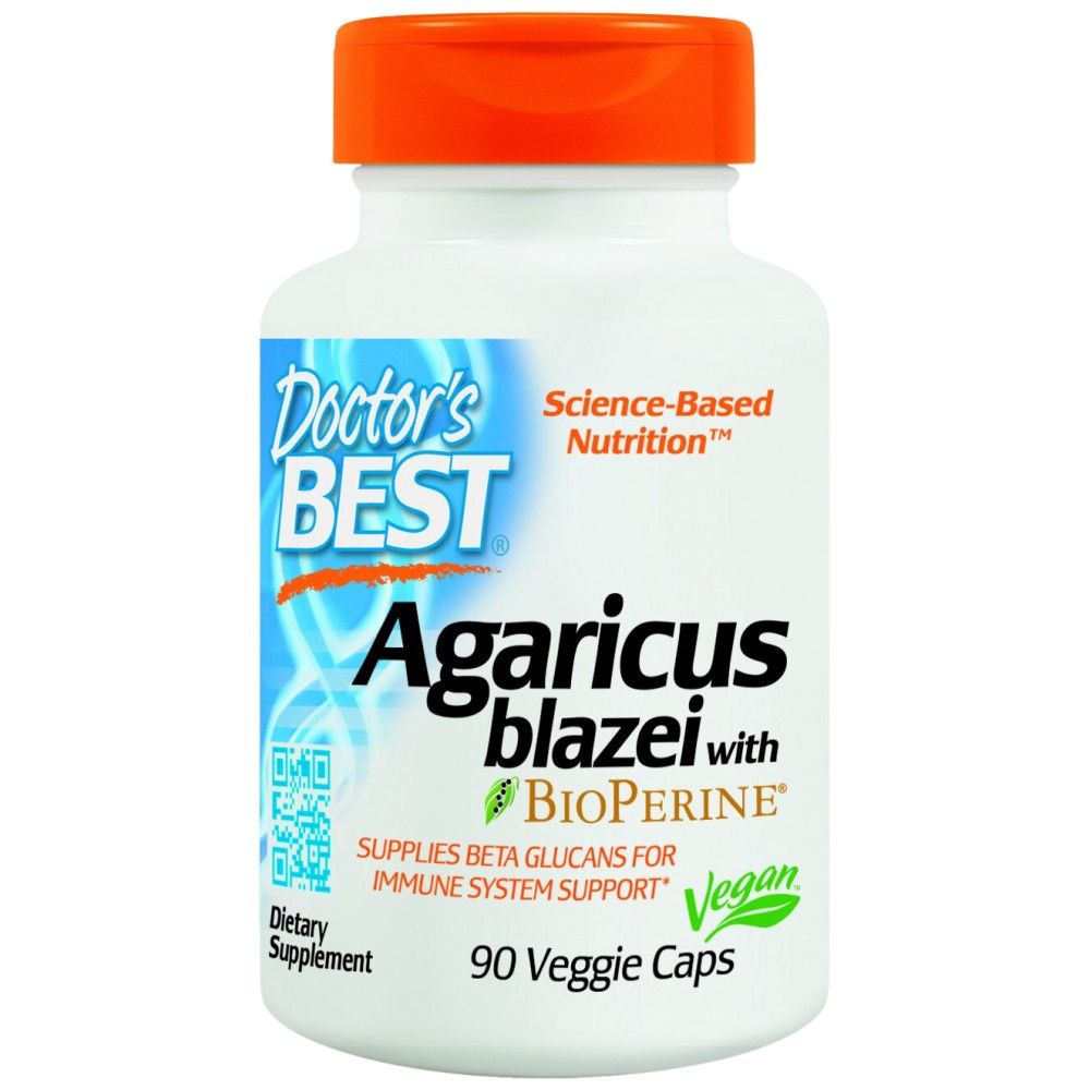 Best Agaricus Blazei με Bioperine - 90 κάψουλες