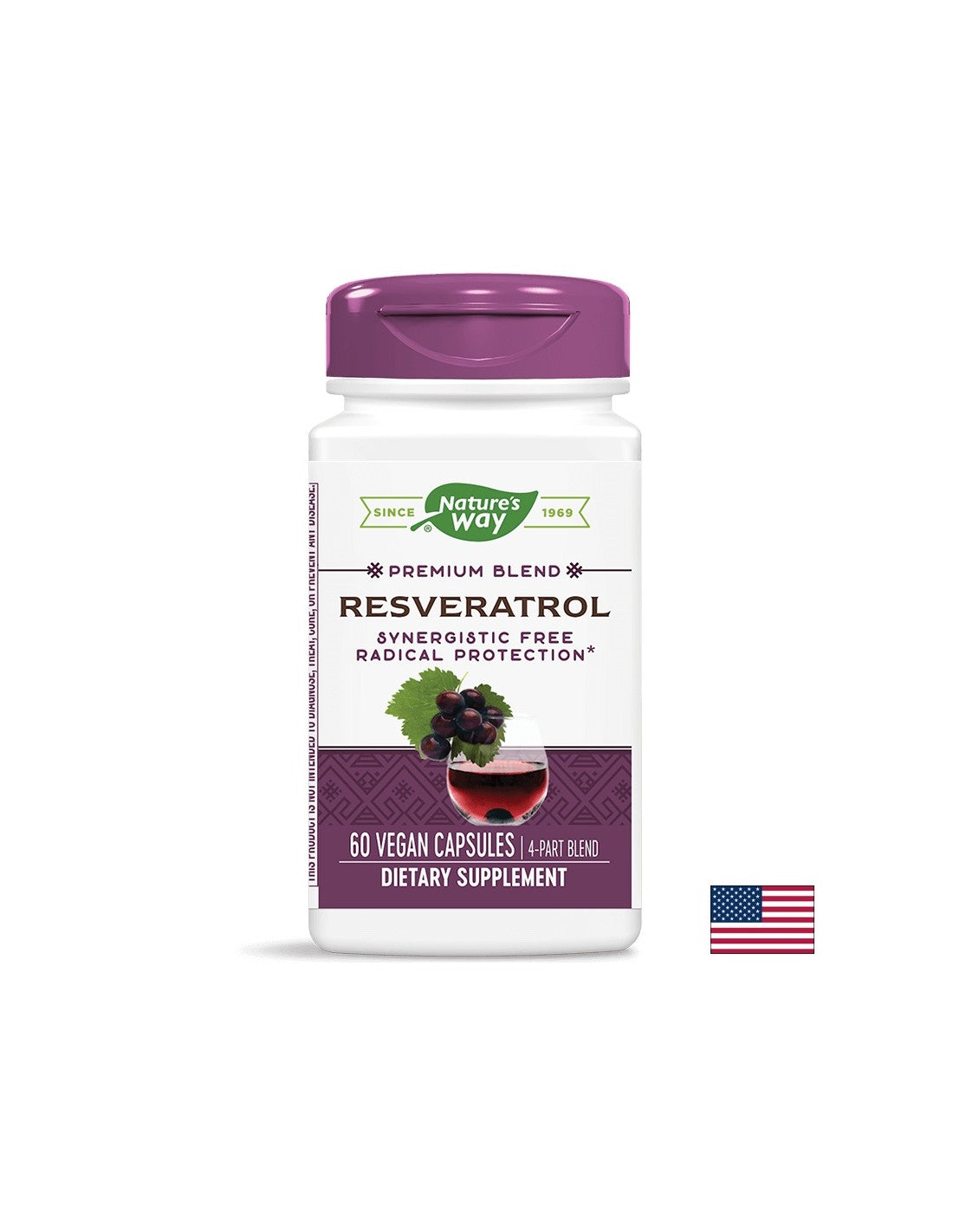 Resveratrol 325 mg - 60 κάψουλες