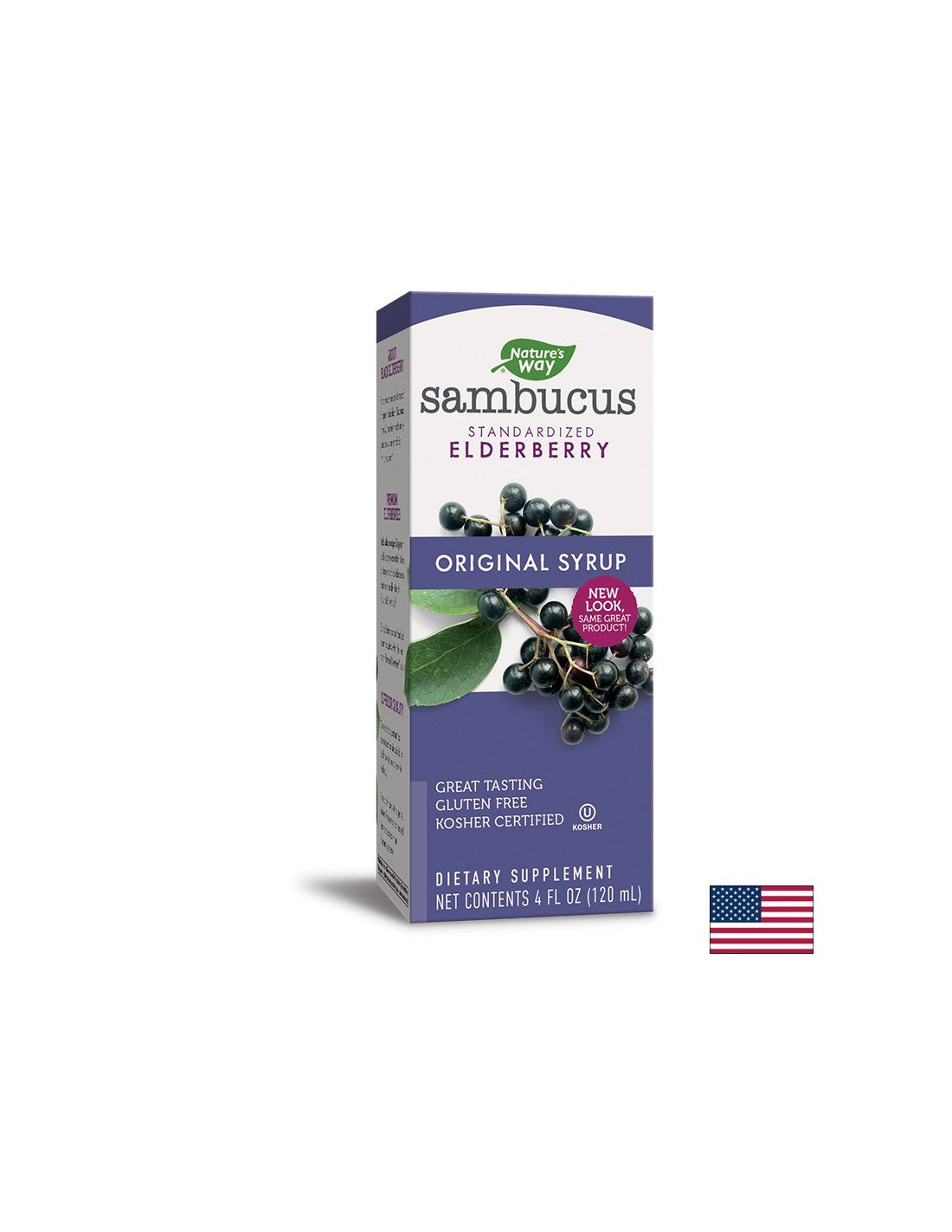 Αρχικό σιρόπι Sambucus - 120 ml