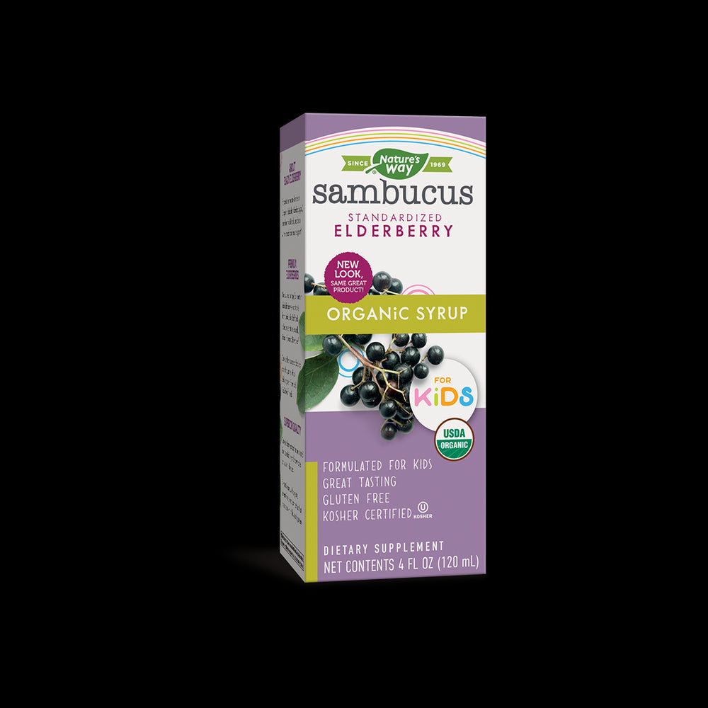 Οργανικό σιρόπι Sambucus για παιδιά x 120 ml Nature's Way