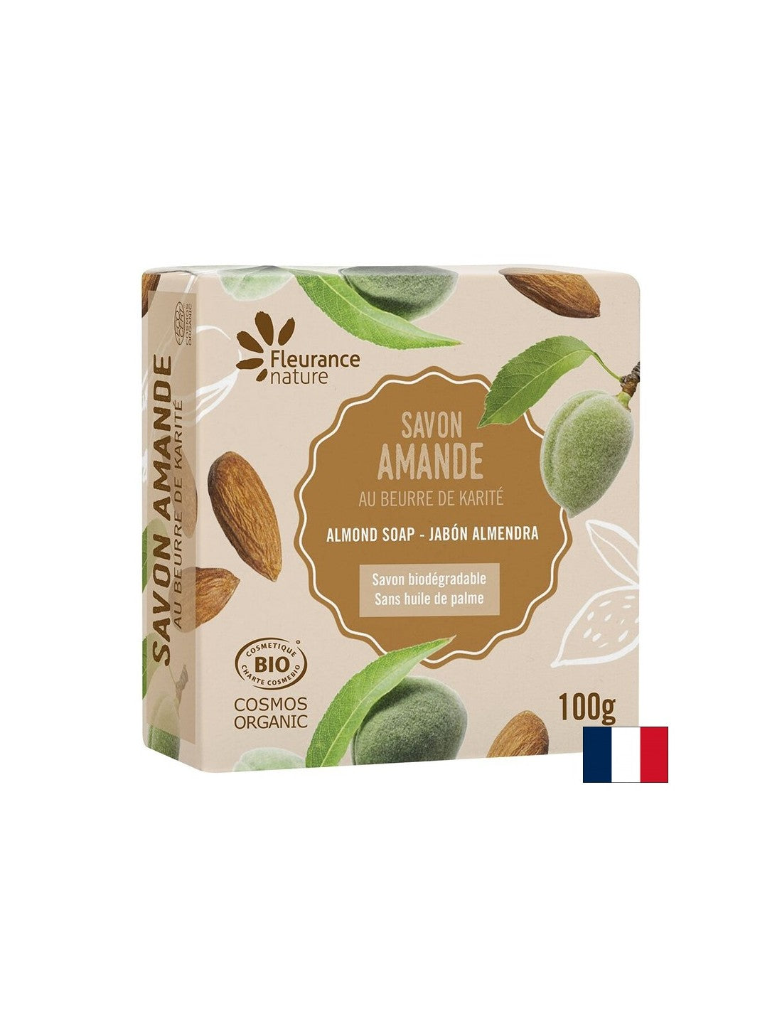 Σαπούνι αμυγδάλου, 100 g Φύση Fleurance
