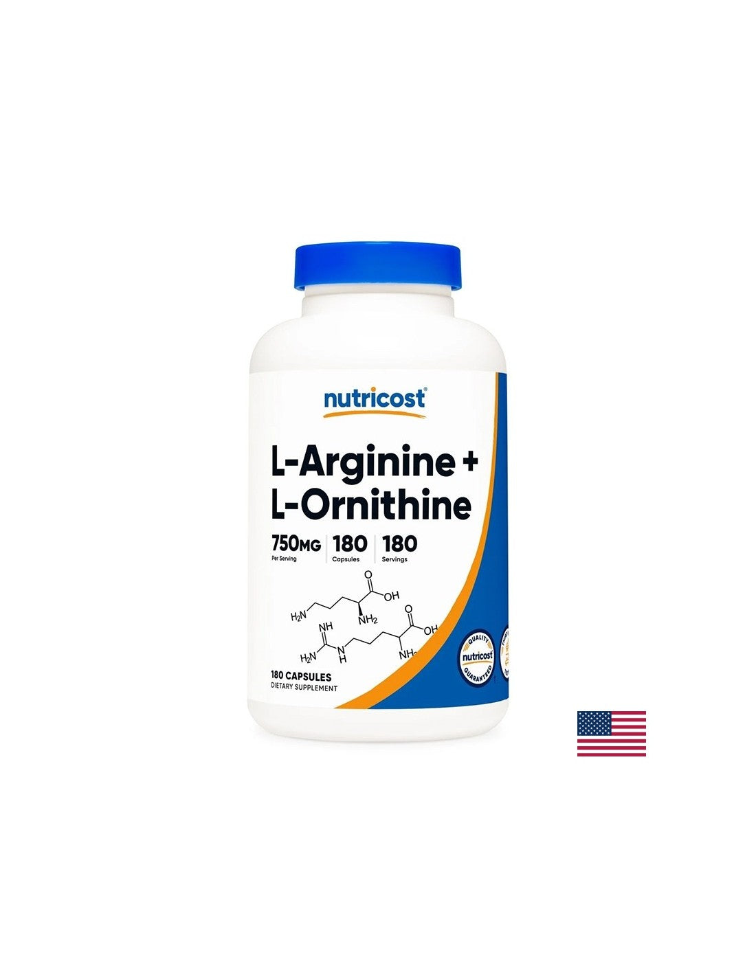 Καρδιαγγειακό σύστημα-L-αργινίνη + L-Ornithine, 180 κάψουλες