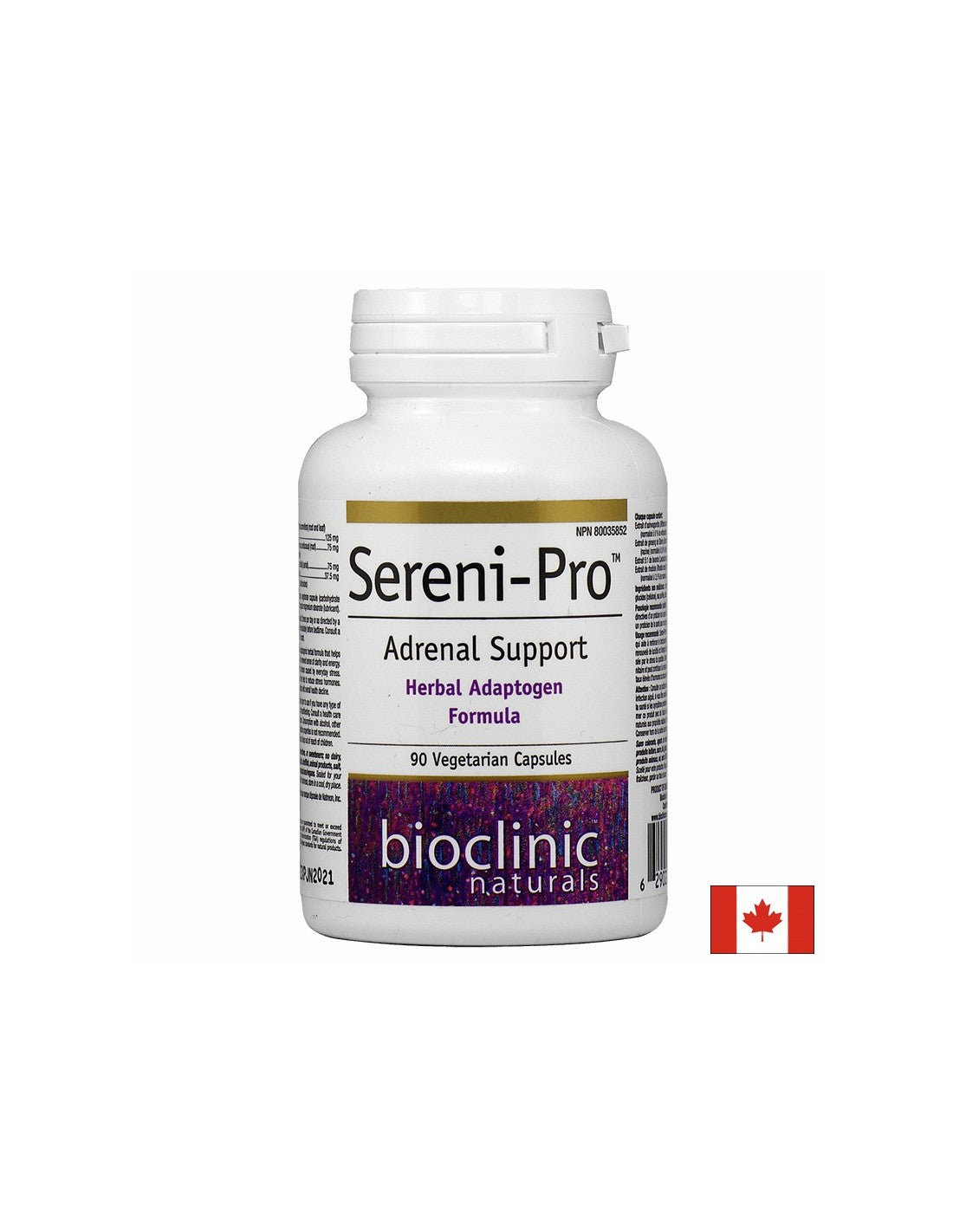 Sereni-Pro™ Υποστήριξη Επινεφριδίων x 90 κάψουλες <tc>Natural Factors</tc>