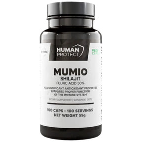 Mumio Shilajit 400 mg - 100 capsules - Nutra Best Europe