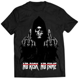 <tc>Skull Labs</tc> Μπλουζάκι | Μαύρο-Ασημί