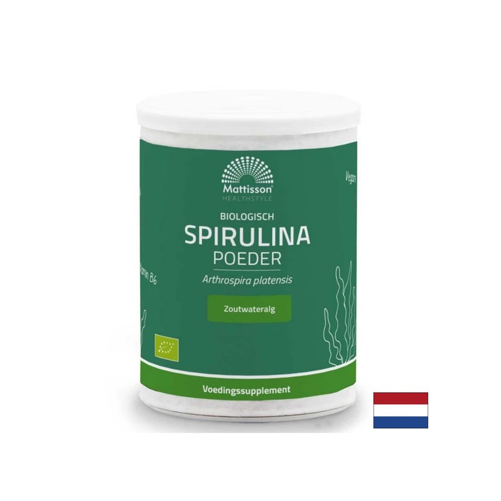 Spirulina για ενέργεια και αποτοξίνωση, 125 g σκόνης