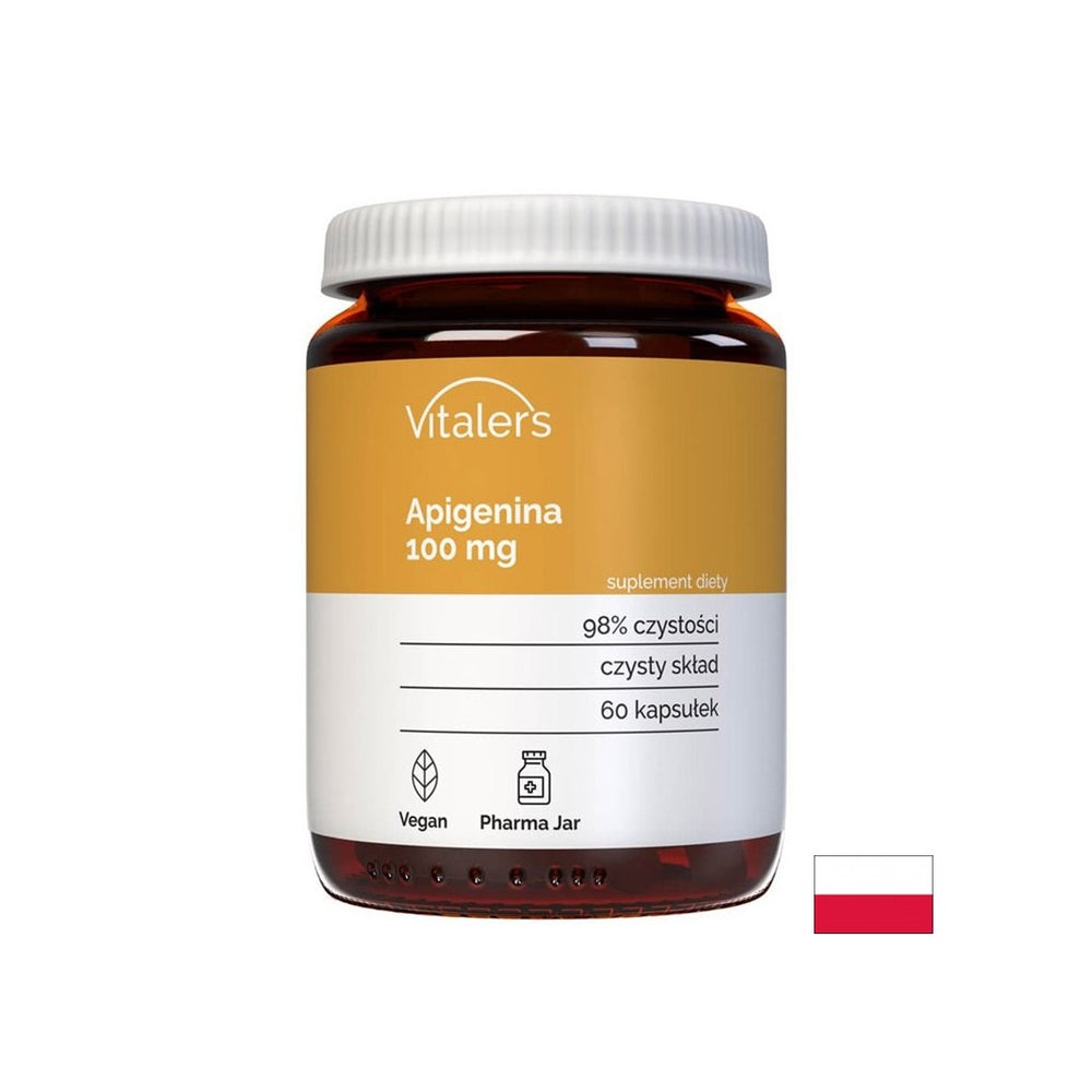 Άγχος και αϋπνία - apigenin (από χαμομήλι), 100 mg x 60 κάψουλες
