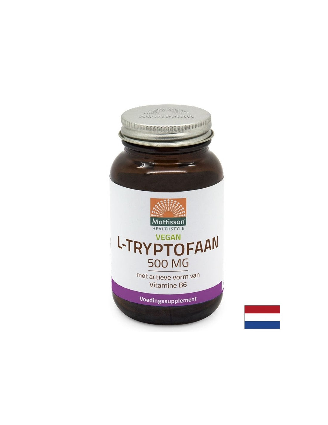 Στρες και Αϋπνία - L-Τρυπτοφάνη, 500 mg x 60 κάψουλες <tc>Mattisson Healthstyle</tc>