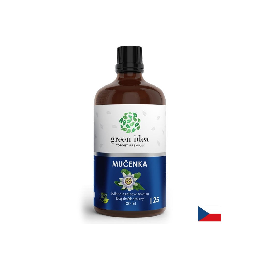 Άγχος και καλή διάθεση - Passionflower, 100 ml βάμμα (χωρίς αλκοόλ)
