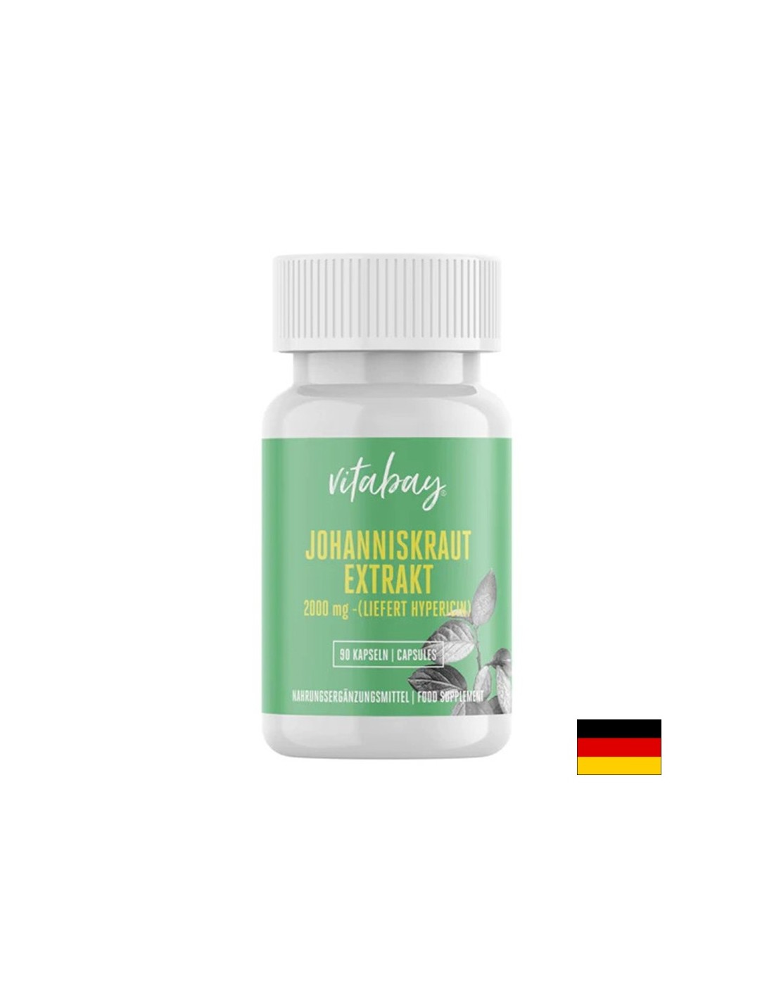 Άγχος και καλή διάθεση - St. John's Wort, 2000 mg x 90 V κάψουλες