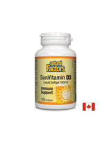 Sunvitamin D3 1000 IU - 180 κάψουλες πηκτής
