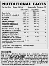Rdx extreme | Έντονη προ -προπόνηση ενέργειας - 441 γραμμάρια
