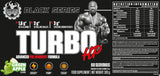 Μαύρη σειρά | Turbo HP Advanced Pre -Workout Formula - 300 γραμμάρια