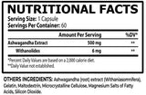 Ashwagandha 500 mg - 60 κάψουλες
