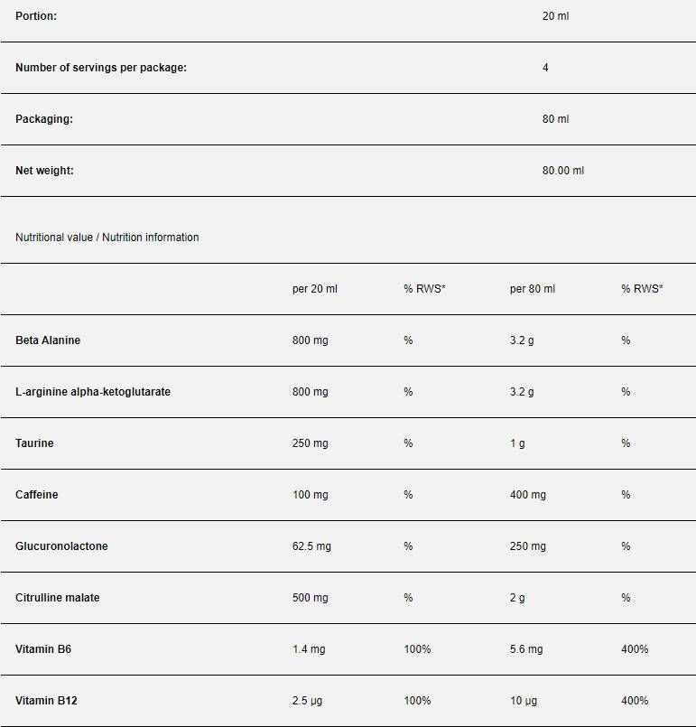 Πυροβόλο αντλία - 12 x 80 ml