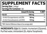 Ωμέγα -3 1000 mg - 100 softgels