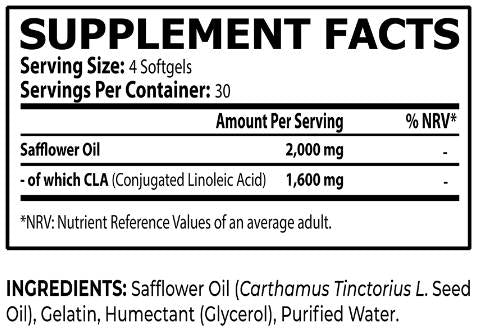 CLA 500 mg - 120 softgels