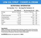 Fit Cuisine Cuisine χαμηλού κόμβου | Cookies & Cream - 425 ml