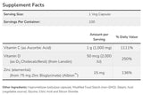 C-1000 Zinc & D-3-100 κάψουλες