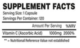 Βιταμίνη C 1000 mg - 120 κάψουλες