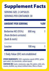 Berberine 800 mg - 120 κάψουλες