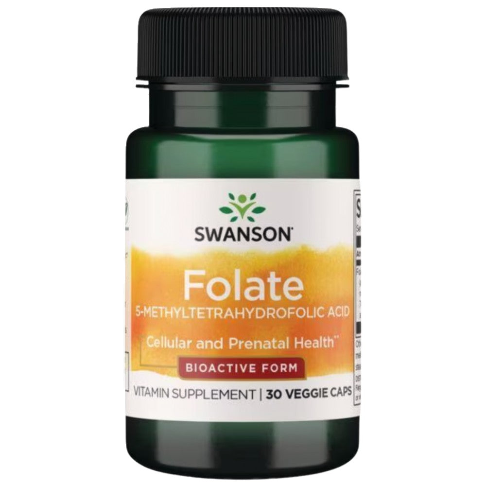 Folate 5 -μεθυλοτετραϋδροφολικό οξύ 680 MCG - 30 κάψουλες