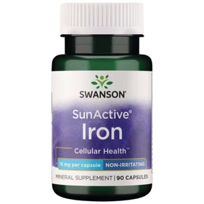 SunActive Iron 15 mg - 90 capsules - Nutra Best Europe