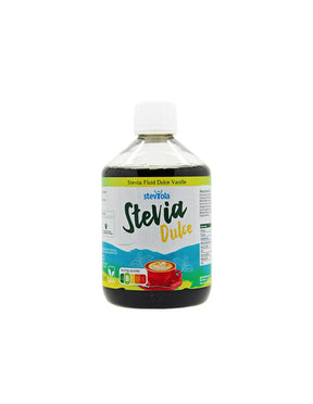 Liquid stevia, with the aroma of dulce de leche and vanilla Steviola®, 500 ml - Nutra Best Europe