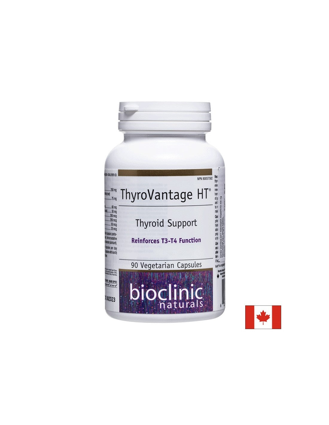 ThyroVantage HT™ Υποστήριξη Θυρεοειδούς x 90 κάψουλες <tc>Natural Factors</tc>