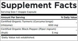 Turmeric & Black Pepper - 60 κάψουλες