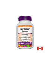 Κουρκουμάς Κουρκουμίνη 600 mg x 60 κάψουλες <tc>Webber Naturals</tc>