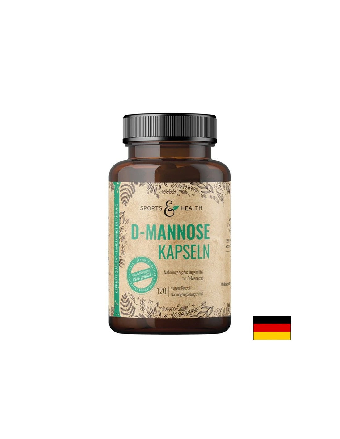 Υγεία ούρων - D -Mannose, 750 mg x 120 κάψουλες