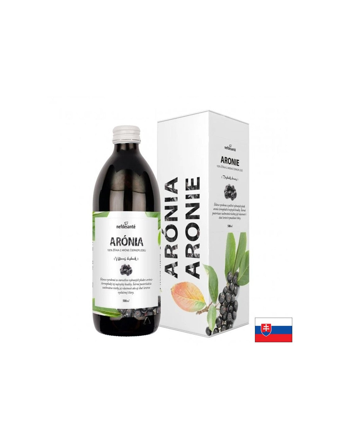 Χυμός Aronia - ισχυρό αντιοξειδωτικό - καρδιά, μεταβολική και ήπατος, 500 ml, 10 δόσεις