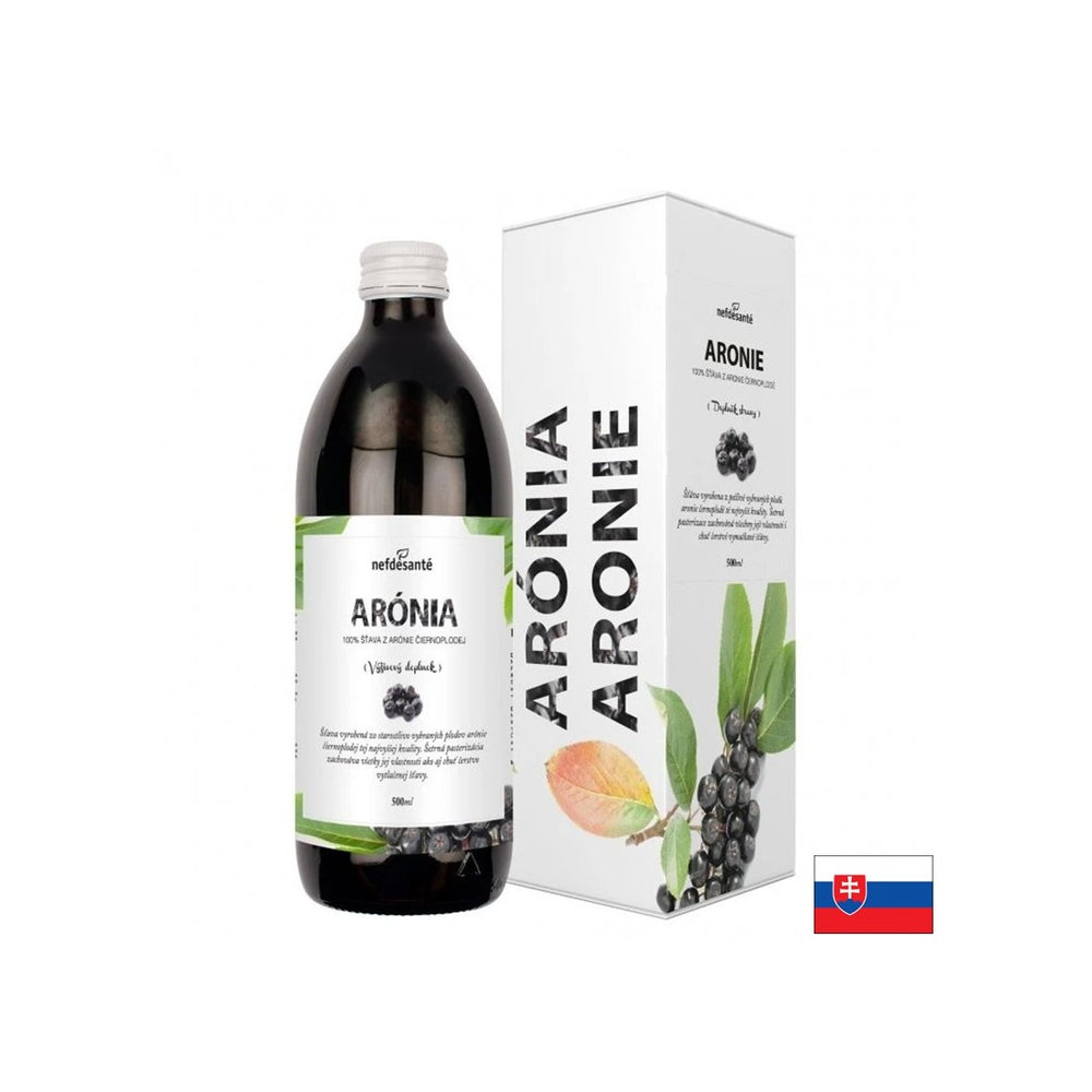 Χυμός Aronia - ισχυρό αντιοξειδωτικό - καρδιά, μεταβολική και ήπατος, 500 ml, 10 δόσεις