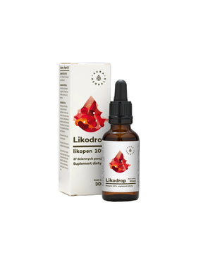 In support of the heart and prostate - Lycopene - Likodrop, 15 mg x 30 ml drops Aura Herbals - Nutra Best Europe